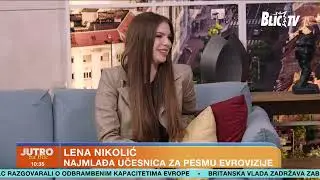 Upoznajte LENSI, ona je NAJMLAĐA takmičarka na PESMI ZA EVROVIZIJU | JUTRO NA BLIC