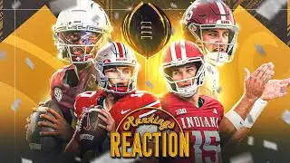 🚨 CFP RANKINGS REACTION🚨: Ohio State on top, but Texas and Miami miss the cut? 🏈