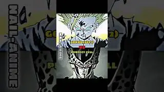 Gohan (SSJ2) vs Perfect Cell #anime #shorts #dragonball #cellsaga