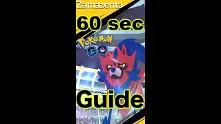 ZAMAZENTA: Short n' Sweet Complete Guide Pokemon GO #Shorts