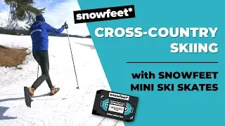 Is Cross-Country Skiing Possible with Mini Ski Skates? | Snowfeet*
