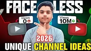 Top 5 Unique Faceless YouTube Channel Ideas (2026)🔥 copy paste channel ideas 2026