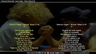 Sammy Hagar - Winner Takes It All - lyrics testo e traduzione italiana