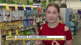 Walled lake teen expands healthy candy brand