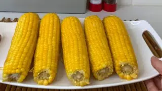 Как приготовить кукурузу? Самый простой и вкусный рецепт кукурузы 🌽