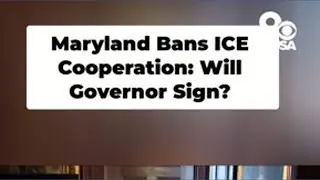 Maryland Senate Passes ICE Restriction Bills