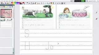 Kindergarten Writing lesson 152