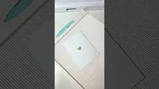 DIY envelope with a golden heart ✨ #papercraft #handmade #envelope #diycrafts #homemadepapercraft