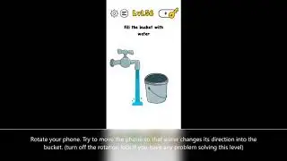 Trick Me Level 56 | Trick Me Fill the bucket with water