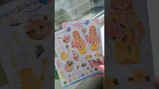 🌸Spring sticker sheet🌸 - Now available in the Lucky2Design webshop🥰 - #stickers #stickersheets