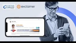 Crea e gestisci firme e-mail professionali con Exclaimer