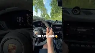 @Porsche 992.2 GT3 has a CRAZY LAUNCH!! 🤯