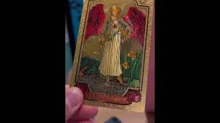Elegant Gold Foil Tarot Card Deck | Rider-Waite-Smith