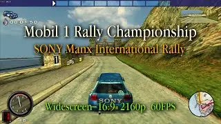 Mobil 1 Rally Championship SONY Manx int. Rally
