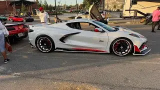 Автошоу вторжения Corvette