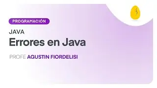 Errores en Java | Programación | Java | V6 | Egg Educación