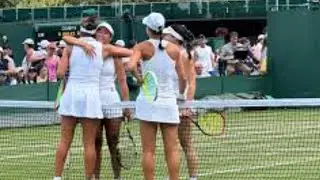 Alex Eala & Eva Lys Out in First Round of Wimbledon Doubles 🎾 | Lost to Gleason & Martins