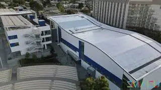 Santa Monica High School's New Exploration Building and Gold Gymnasium Complete