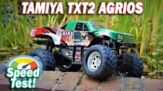 Tamiya Agrios TXT2 (Lack of) SPEED test! How Slow Do You Think It Will Go?