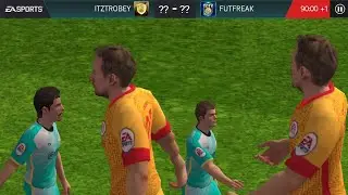 smallest players squad v.s. SUPER GIANT PLAYERS in FIFA MOBILE 18 S2 😂