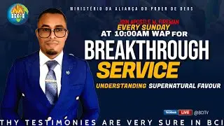 #BCI SUNDAY BREAKTHROUGH COVENANT SERVICE || WITH APOSTLE MALIK FIREMAN  21-12-2025