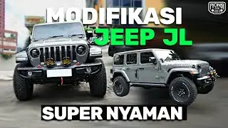 MODIFIKASI JEEP JL DARI DEALER LANGSUNG DI PIONIR JEEP // AUTO NYAMAN DI ON ROAD
