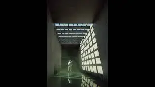 Creepy Brutalist Architecture Timelapse - Blender 3.5