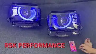 JETOUR T2 RGB VISION HEAD LAMP UPGRADE LAND ROVER DEFENDER STYLE 