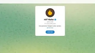 HOT Wallet &mdash; что за проект в Telegram? Обзор, возможности и отзывы пользователей