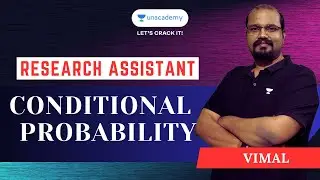 Conditional Probability l Statistics l Must Watch for Research Assistant Exam l Vimal V l KeralaPSC