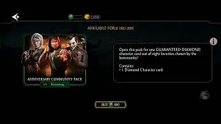 Mk mobile anniversary community pack Diamond character