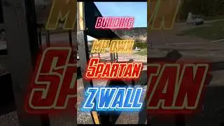 The making of the z wall #spartanrace #ninjagym