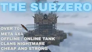 The SUBZERO - 2025 META Rust 4-6 Man Base Design - Bunkers - Open Core - Funnel