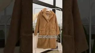 Chic Fleece-Lined Coat: Stylish, Warm, & Affordable! #coat #longstyle