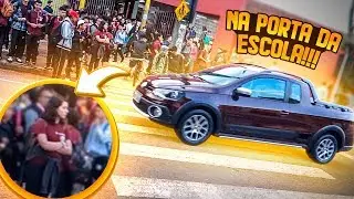 SAIDA DE ESCOLA COM A SAVEIRO CHEIA DE SOM!