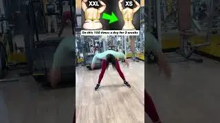 Workout for slim back in just 2 weeks | #fitness #fatloss #workout #fitnessmotivation #workoutathome