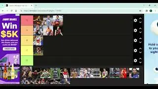 Ranking some really good AFL players on tier maker.com part1
