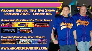 Arcade Repair Tips - Live Show Episode 106 - Electrotechnical Knowledge for Christmas