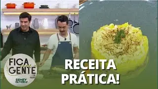 Edu Guedes faz escondidinho de carne-seca | Fica com a gente