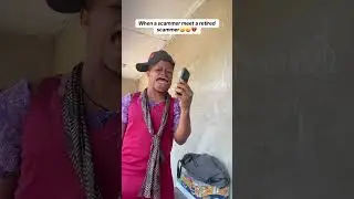 When a scammer meet a retired scammer😂😂💔#comedy #funny #funnyvideo #funnycomedy #long #fypシ