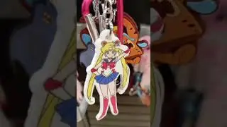 Nice key chain gift in Primark  #shopping #primark  #uk #sailormoon  #anime