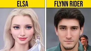 Real Life Disney Characters made by Toyboyfan