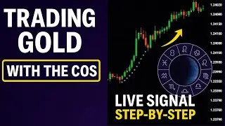 Live Gold Trade Using Cosmic Alignment Blueprint | 90% Accurate Signal Explained Step-by-Step