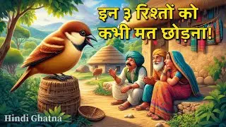 इन 3 रिश्तों को खो देने के बाद इंसान हमेशा अकेला पड जाता है|ज्ञानवर्धक कहानी|बूढ़ी चिड़िया कीकहानी
