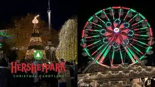 Сладкий день в рождественском магазине Candylane | Видеоблог Hersheypark, ноябрь 2021 г.