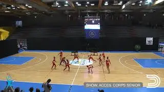 NBTA Europe Majorettes Competition - Lignano  2019 - Showtwirl Accessories Corps Senior - CROATIA