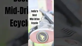 India's Best Mid drive Ecycle since 2019 #pedaleze #middrive #h2 #o2 #premium#ecycle#electriccycle