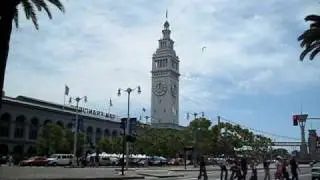 Ferry Building Clock Tower San Francisco California (Embarcadero)