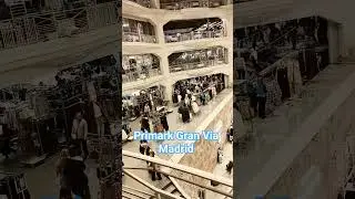 Primark Gran Via Madrid #primark #granvia #madrid #spaintravel #spain #plazadeespa&ntilde;a #granvia