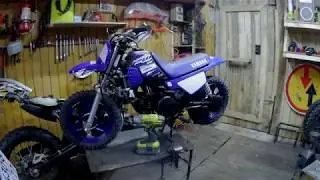 YAMAHA PW 50  ОБЗОР САМОГО ЛЮТОГО!!! СПОРТИВНОГО МОТОЦИКЛА )))